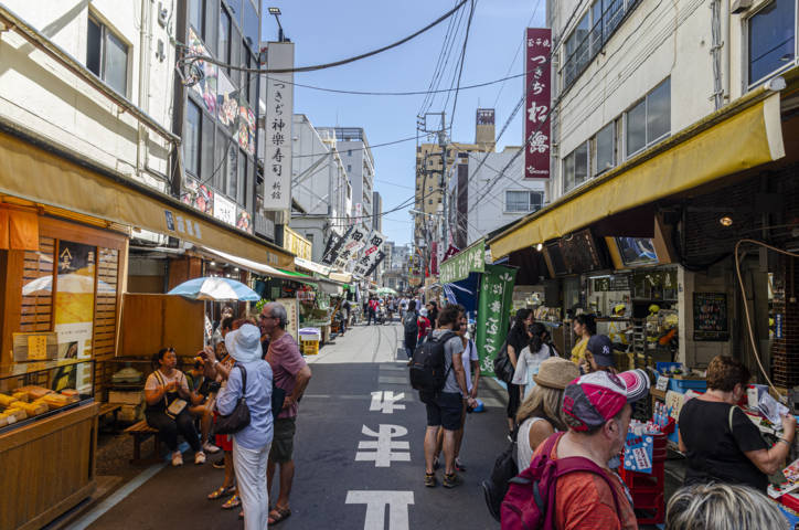 182 - Tokyo - barrio de Ginza - mercado de Tsukiji